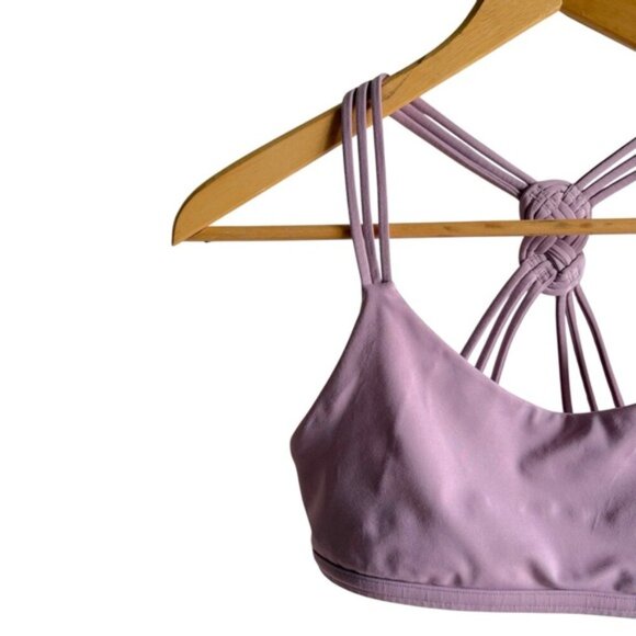 Lululemon Love Knot Bra Vintage Mauve Size 4 Light Support - Picture 3 of 9